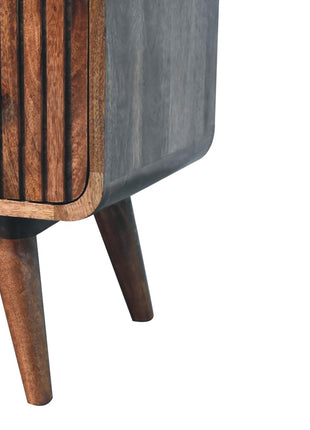 Honigkaramell T-Bar Geriffelte Brust