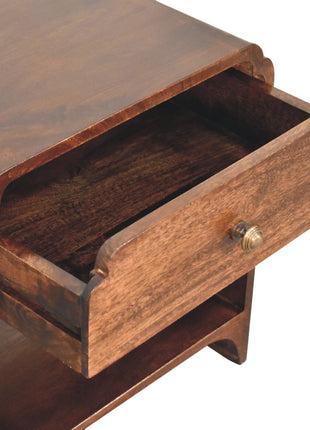 California Walnut Newton Bedside