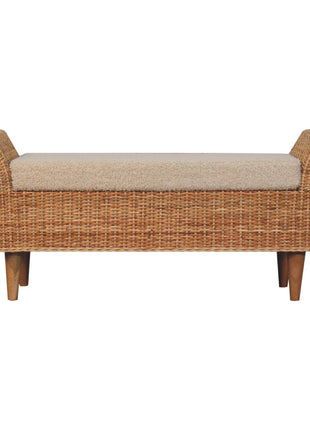 Riviera Woven Bench
