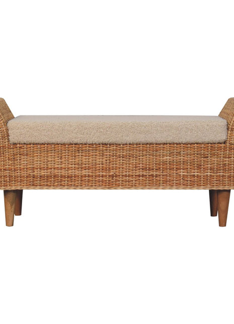 Riviera Woven Bench