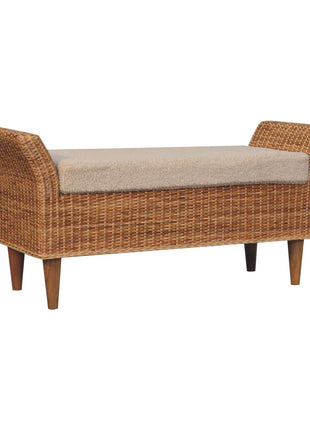 Riviera Woven Bench