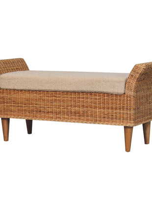 Riviera Woven Bench