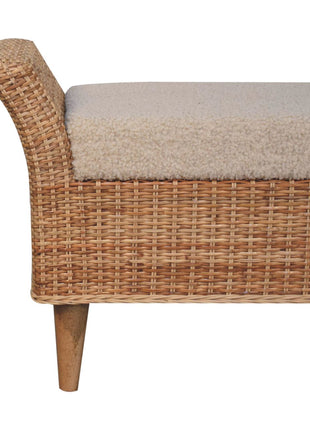 Riviera Woven Bench