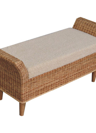 Riviera Woven Bench