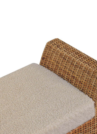 Riviera Woven Bench