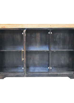 Regal Ash Black Rustic Sideboard
