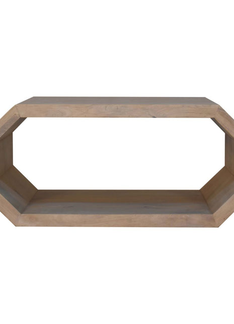Hexagonal Marble Coffee Table