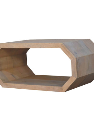 Hexagonal Marble Coffee Table