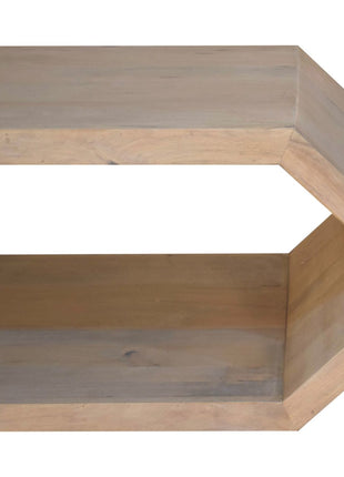 Hexagonal Marble Coffee Table