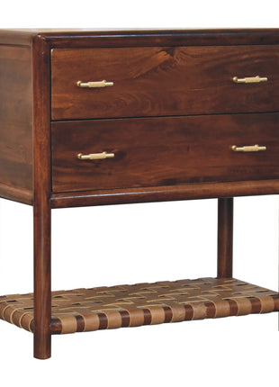 Regency Woven 2-Drawer Nightstand