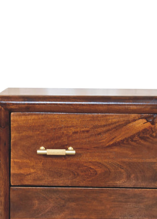 Regency Woven 2-Drawer Nightstand