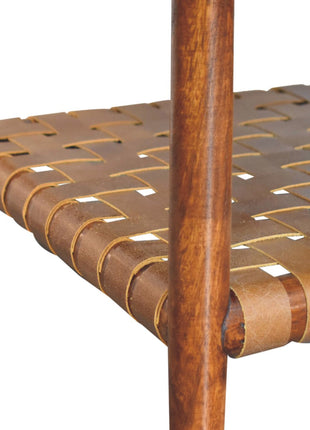 Regency Woven Console Table with 2 drawers
