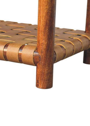 Regency Woven Chestnut 2 slot Shoe Rack