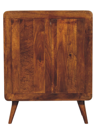 Curved Nordic Charm Cabinet