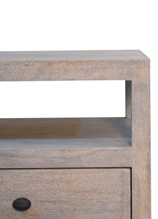 Acid Wash 2 Drawer Open Bedside