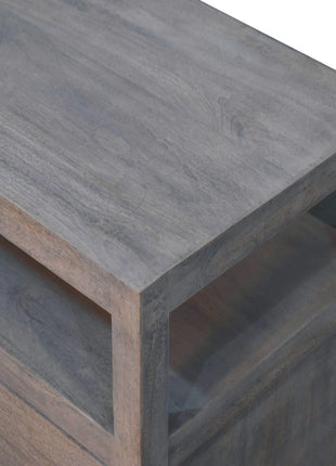 Acid Wash 2 Drawer Open Bedside