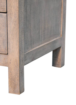 Acid Wash 2 Drawer Open Bedside