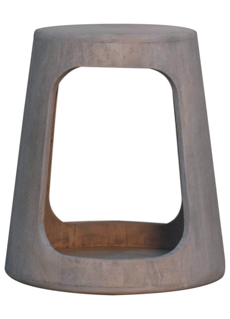 Acid Wash Open Side Table