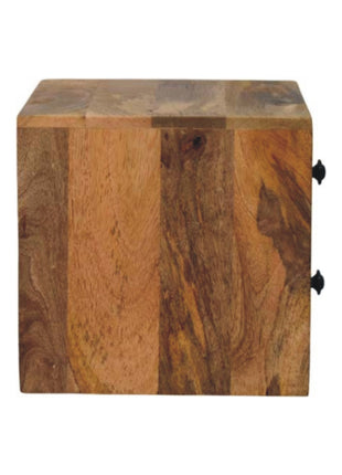 Solis 2-Drawer Oak-ish Wall Mounted Nightstand