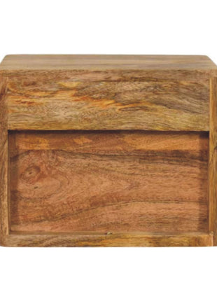 Solis 1-Drawer Oak-ish Wall Mounted Nightstand
