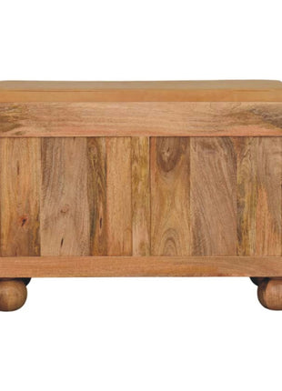 Shutter Oak-ish Shoe Rack with 2 drawers