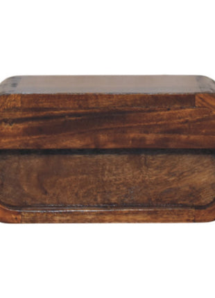Avora Mini Wall-Mounted Chestnut 1 Drawer Nightstand