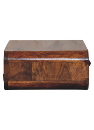 Avora Wall-Mounted Honey Caramel 1 Drawer Nightstand