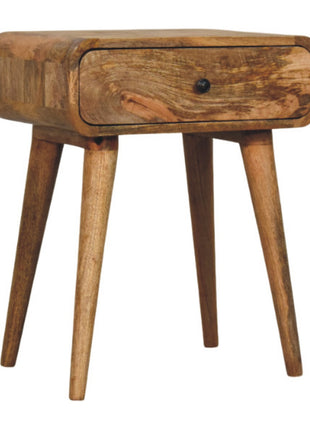Avora Oak-ish Nightstand with 1 drawer