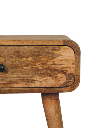 Avora Oak-ish Nightstand with 1 drawer