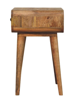 Avora Oak-ish Nightstand with 1 drawer