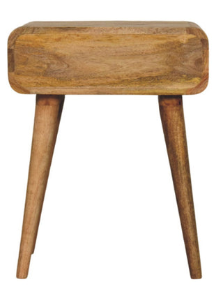 Avora Oak-ish Nightstand with 1 drawer
