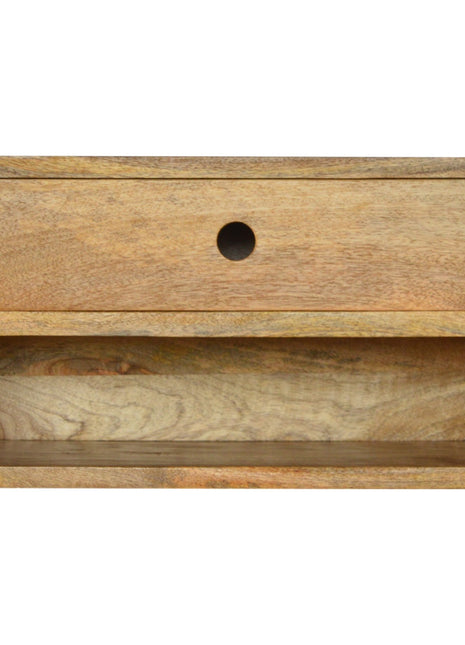 Solid Wood Wall Mounted Bedside