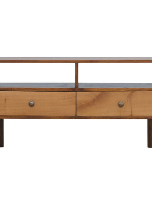 Oak Front Media Unit