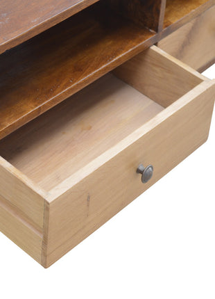 Oak Front Media Unit