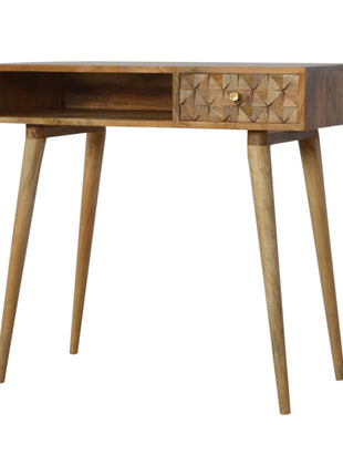Diamond Carved Writing Desk
