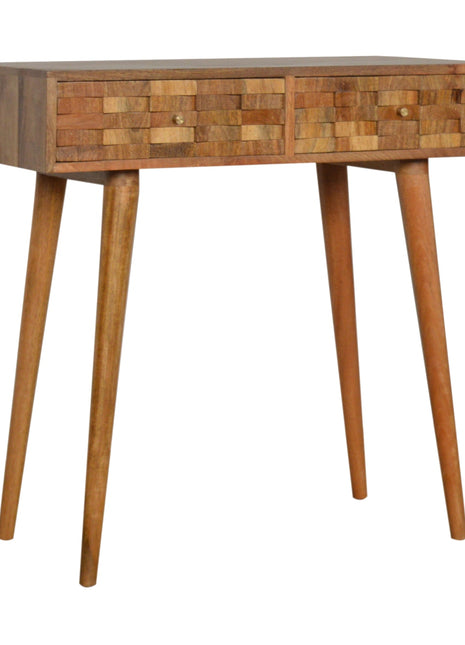Tile Carved Console Table