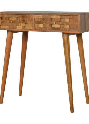 Tile Carved Console Table