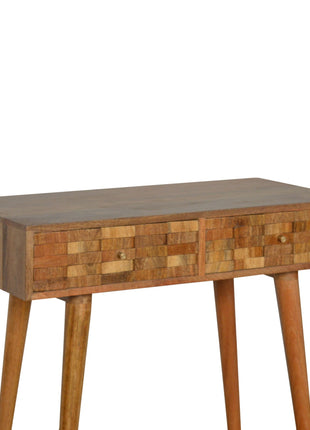 Tile Carved Console Table