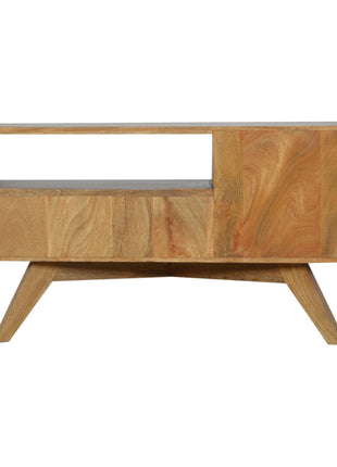 Line Grey Media Unit with Open Slot