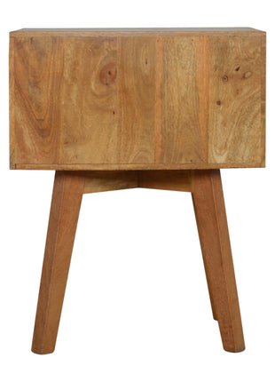 Line Grey Painted Bedside