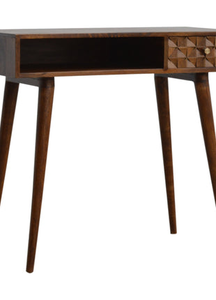 Chestnut Diamond Writing Desk