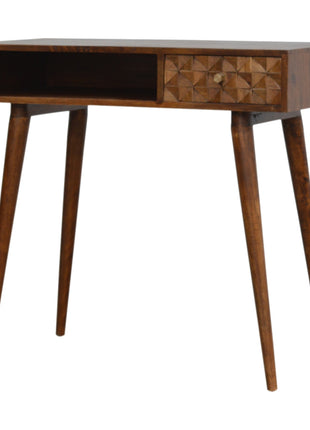 Chestnut Diamond Writing Desk