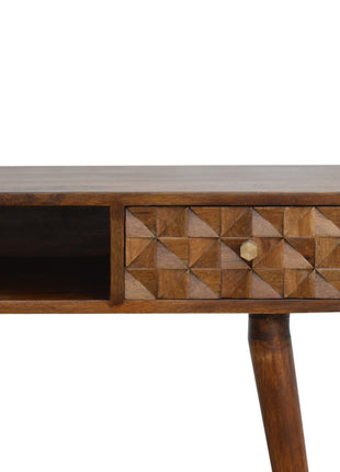 Chestnut Diamond Writing Desk