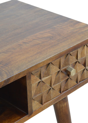 Chestnut Diamond Writing Desk