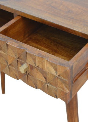 Chestnut Diamond Writing Desk