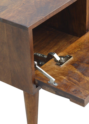 Chestnut Diamond Storage Bench