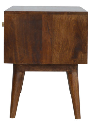 Chestnut Diamond Storage Bench