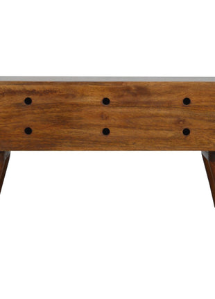 Chestnut Diamond Storage Bench