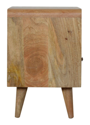 Mono Print Bedside with Open Slot