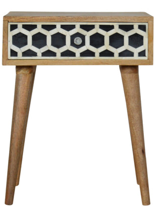 Bone Inlay Bedside